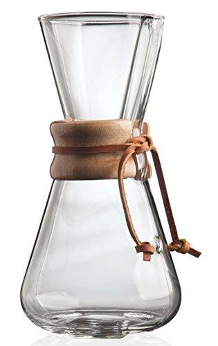 Chemex 3-Cup Wood Neck Coffee Maker
