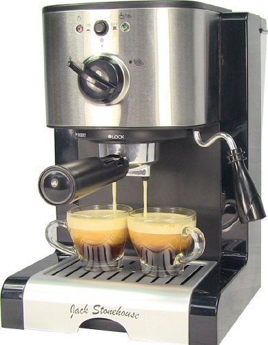 Espresso and Cappuccino Coffee Maker Machine