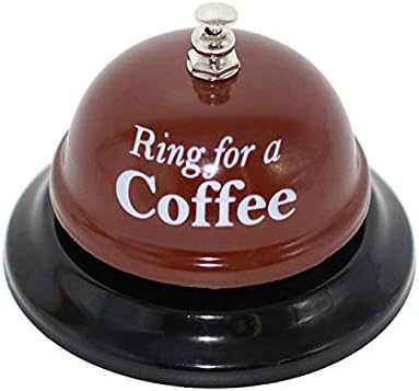 Desk Kitchen Coffee Bar Decor Counter Top Service Call Bell Ring for a Coffee Desk Top Bell Ring for Service