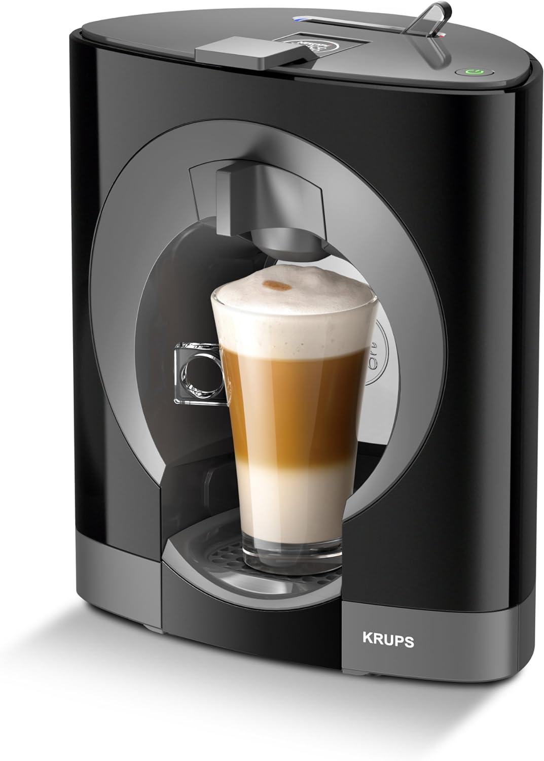 Nescafe Dolce Gusto Oblo Coffee Machine by Krups - Black